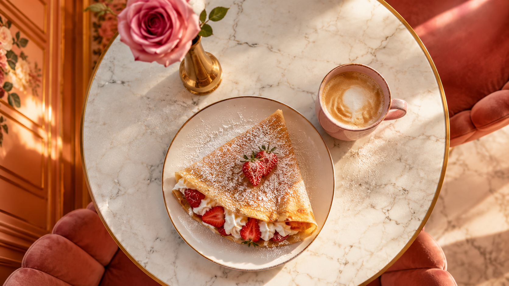 Crepe and dessert catering inspiration